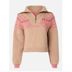 Marine Layer Whitney 1/4 zip sweater